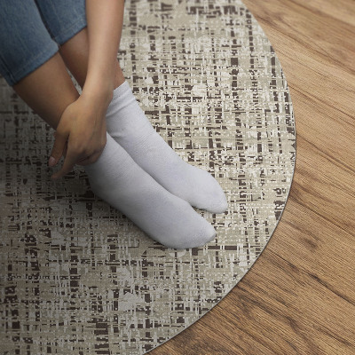 Tapis vinyle Tissu imitation style bohème