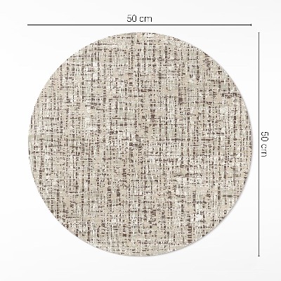 Tapis vinyle Tissu imitation style bohème