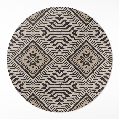 Tapis vinyle Conception d'ornements bohèmes indiens