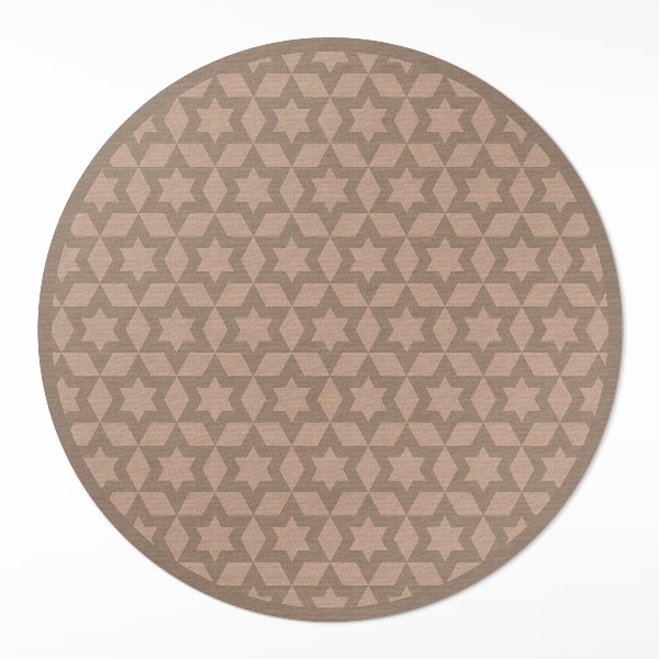 Tapis vinyle Motif décoratif d'étoiles régulières