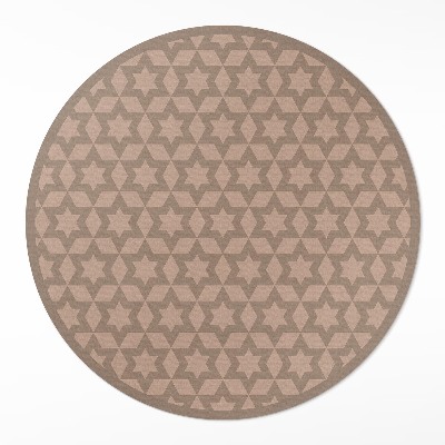 Tapis vinyle Motif décoratif d'étoiles régulières