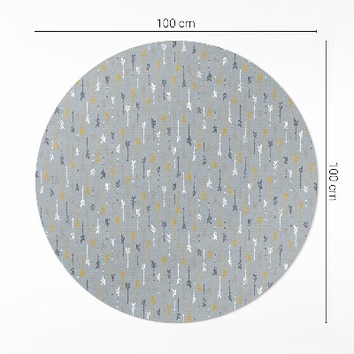 Tapis vinyle Motif délicat de flèches indiennes bohèmes