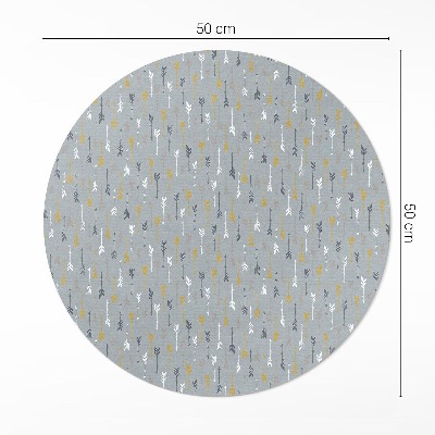 Tapis vinyle Motif délicat de flèches indiennes bohèmes