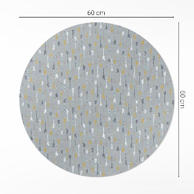 Tapis vinyle Motif délicat de flèches indiennes bohèmes