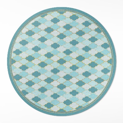 Tapis vinyle Carreaux décoratifs en mosaïque bleue