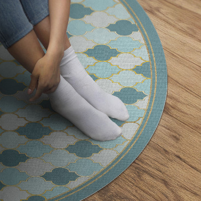 Tapis vinyle Carreaux décoratifs en mosaïque bleue