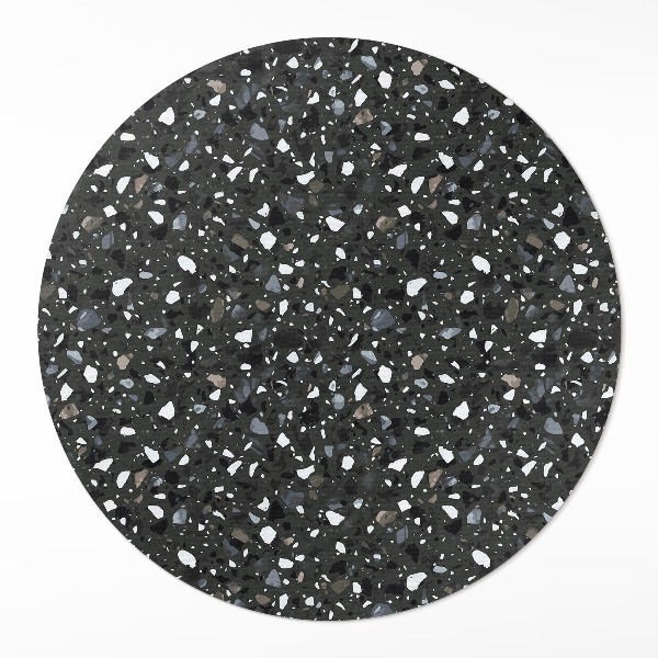 Tapis vinyle Pierre décorative en grès foncé