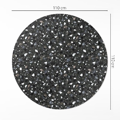 Tapis vinyle Pierre décorative en grès foncé