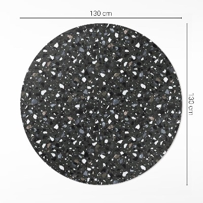 Tapis vinyle Pierre décorative en grès foncé