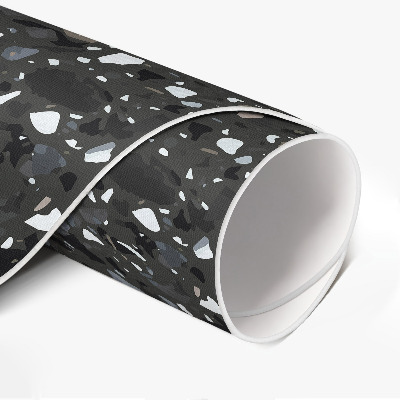 Tapis vinyle Pierre décorative en grès foncé