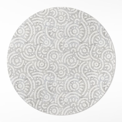 Tapis vinyle Formes orientales abstraites et lignes bohèmes