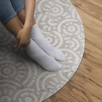 Tapis vinyle Formes orientales abstraites et lignes bohèmes