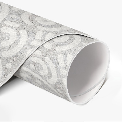 Tapis vinyle Formes orientales abstraites et lignes bohèmes