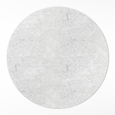 Tapis rond en vinyle Texture béton pierre claire