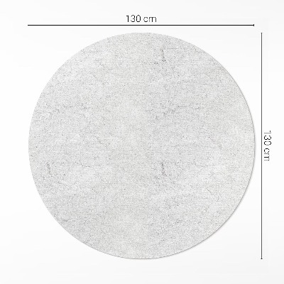 Tapis rond en vinyle Texture béton pierre claire