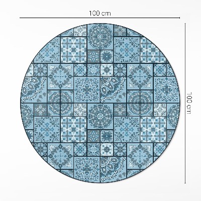 Tapis vinyle Carreaux décoratifs en mosaïque irrégulière