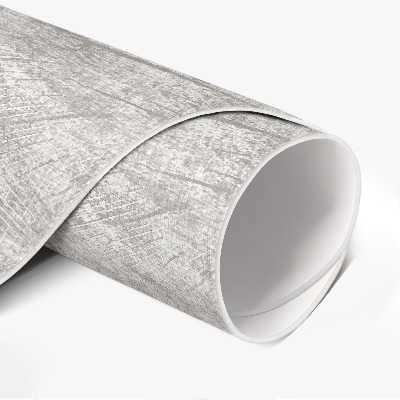 Tapis rond en vinyle Tissu imitation motif abstrait