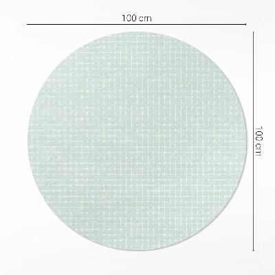 Tapis vinyle Petit motif géométrique en mosaïque