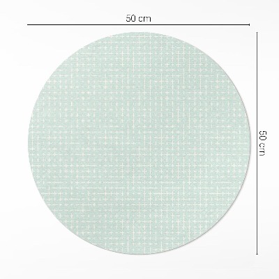 Tapis vinyle Petit motif géométrique en mosaïque