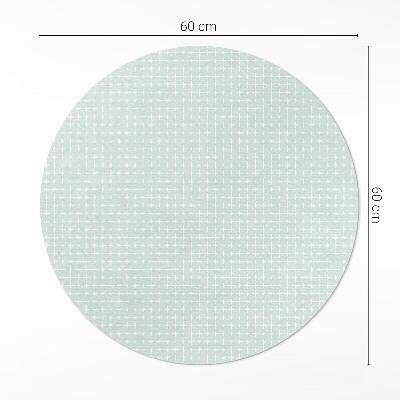 Tapis vinyle Petit motif géométrique en mosaïque