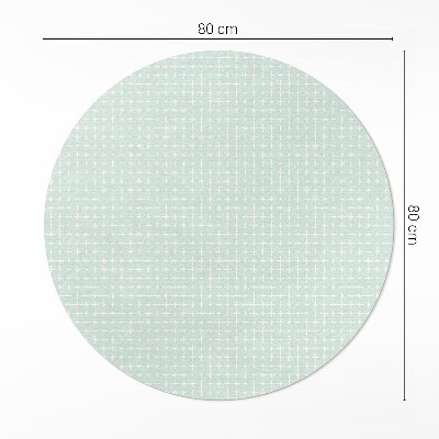 Tapis vinyle Petit motif géométrique en mosaïque