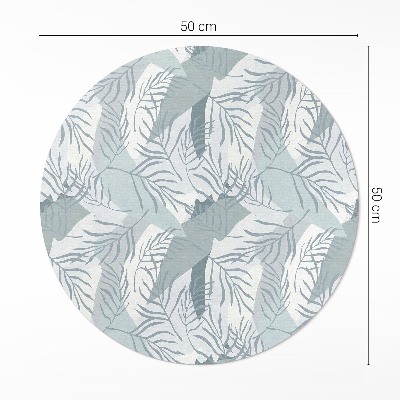 Tapis vinyle Brindilles délicates sur fond clair