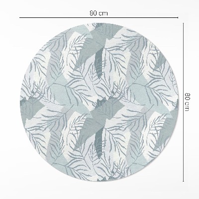 Tapis vinyle Brindilles délicates sur fond clair