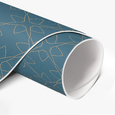 Tapis vinyle Ornements délicats, motif régulier