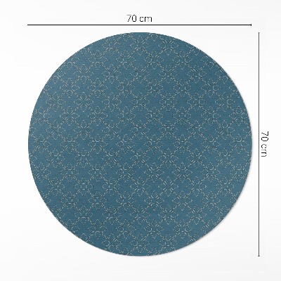 Tapis vinyle Ornements délicats, motif régulier