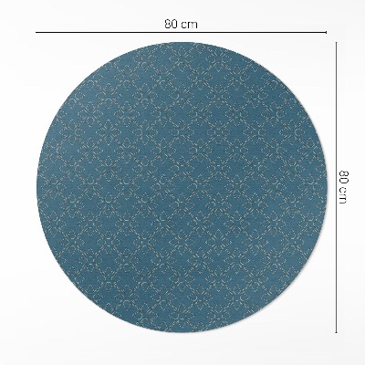 Tapis vinyle Ornements délicats, motif régulier