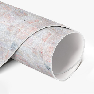 Tapis vinyle Petits carreaux de mosaïque en pierre