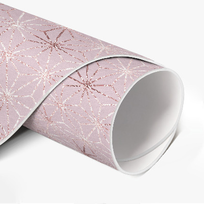 Tapis rond en vinyle Motif décoratif régulier