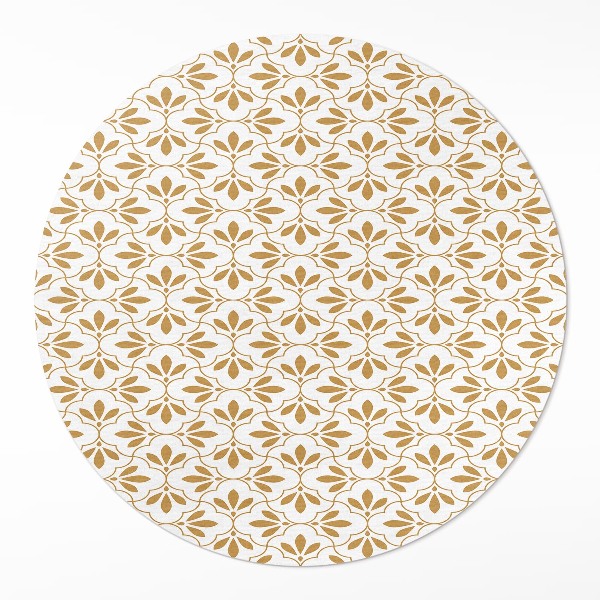 Tapis vinyle Feuilles décoratives, motif régulier