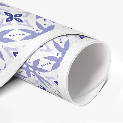 Tapis rond en vinyle Carreaux à motifs belle mosaïque