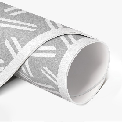 Tapis rond en vinyle Motif décoratif régulier