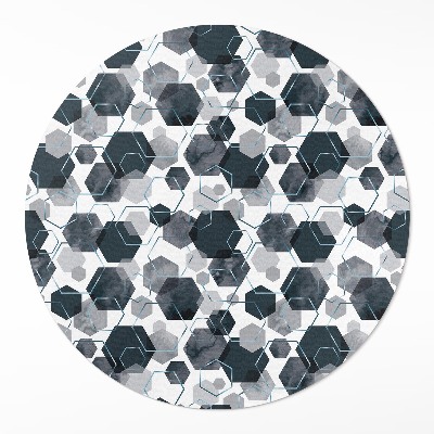 Tapis vinyle Aquarelle et exagérations linéaires