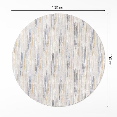 Tapis vinyle Lignes abstraites et délicates peintes
