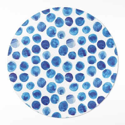 Tapis vinyle Formes peintes à l'aquarelle