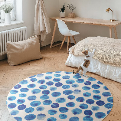 Tapis vinyle Formes peintes à l'aquarelle