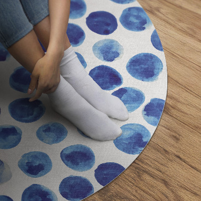 Tapis vinyle Formes peintes à l'aquarelle