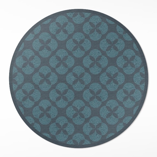 Tapis vinyle Motif géométrique de trèfle à quatre feuilles