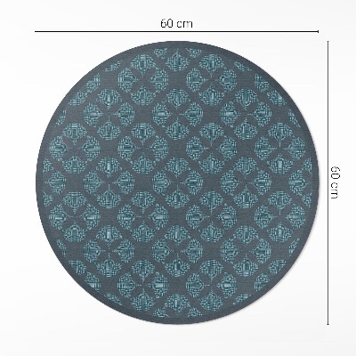 Tapis vinyle Motif géométrique de trèfle à quatre feuilles