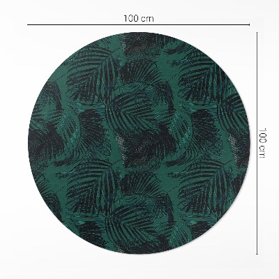 Tapis vinyle Feuilles de jungle tropicale