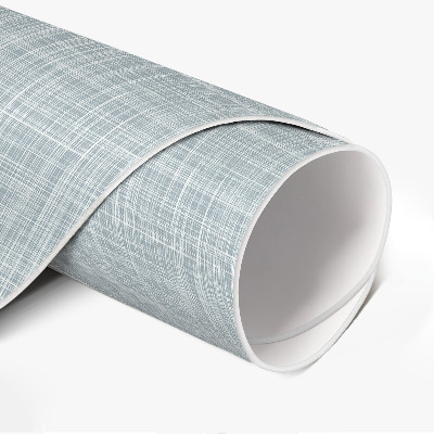 Tapis rond en vinyle Texture abstraite du tissu en lin