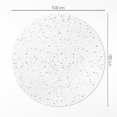 Tapis vinyle Grès cérame décoratif fin et léger