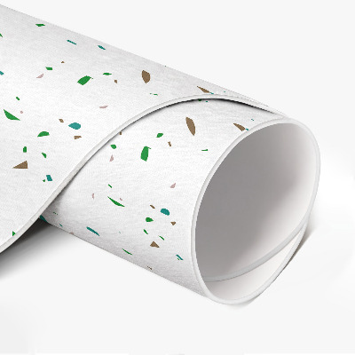 Tapis vinyle Grès cérame décoratif fin et léger