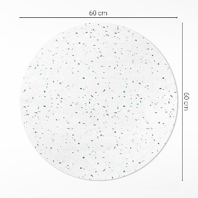 Tapis vinyle Grès cérame décoratif fin et léger