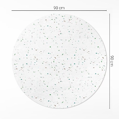 Tapis vinyle Grès cérame décoratif fin et léger