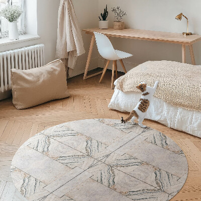 Tapis vinyle Carreaux de pierre décoratifs