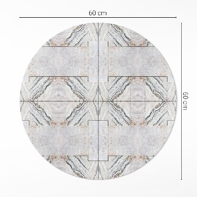 Tapis vinyle Carreaux de pierre décoratifs